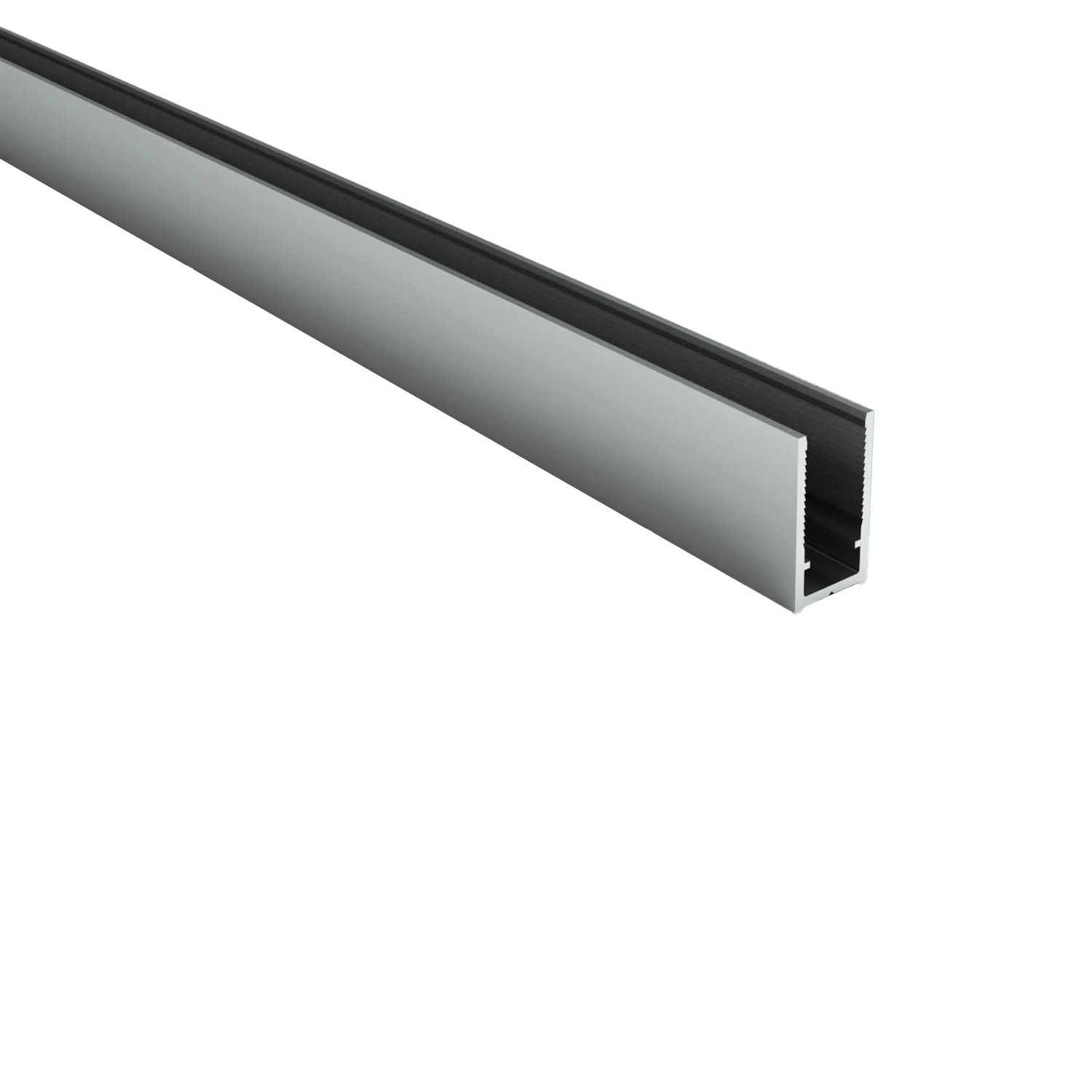 ALONI MUURPROFIEL VOOR DOUCHEWAND - 200 CM - CHROOM vue 3
