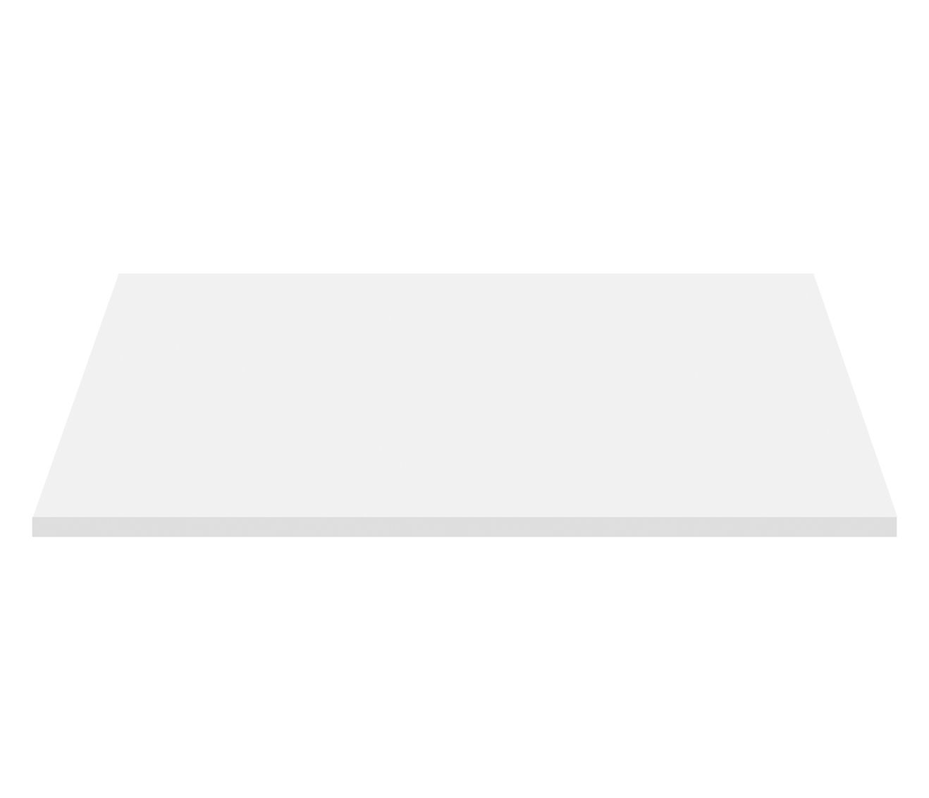 Aloni Tablette EN Mdf (96.4×45.5×2.6 Cm) - Blanc Mat