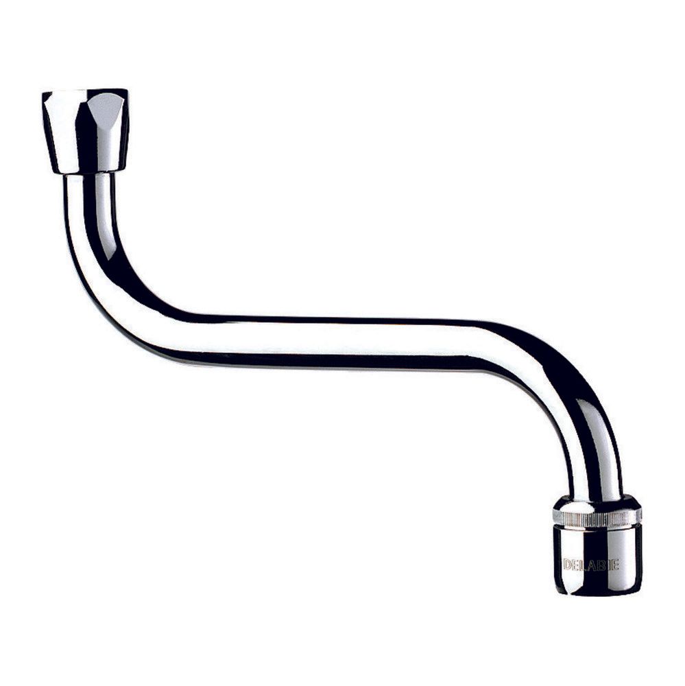 Delabie Rénovation Bec Universel S Mobile Chromé F1/2 L150
