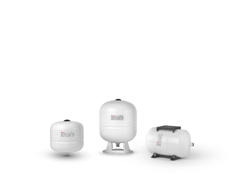 Elbi DP vase d'expansion eau sanitaire 24L blanc 10 bar D 270