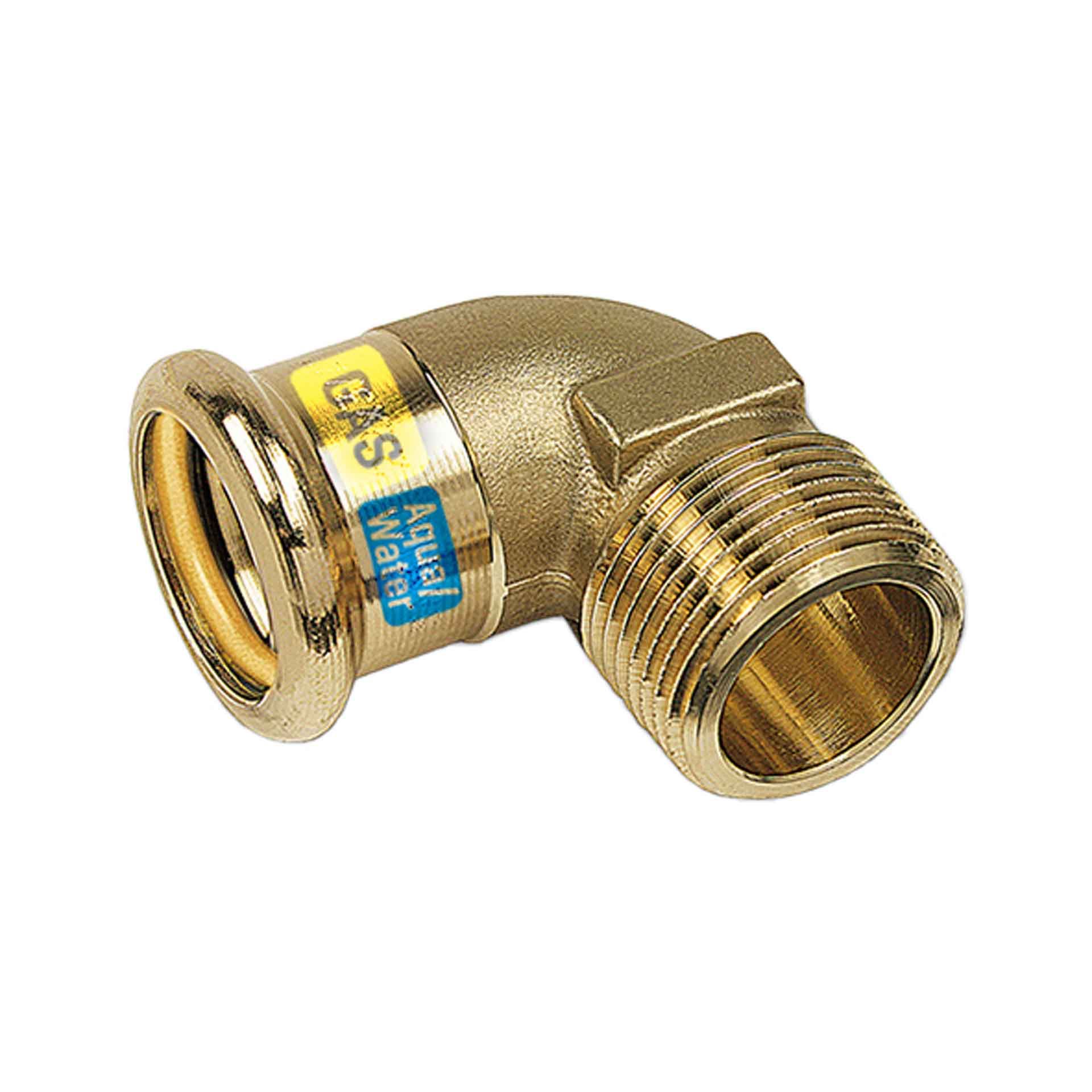 Hydrogas Coude 90°, Mixte Fileté 15×1/2