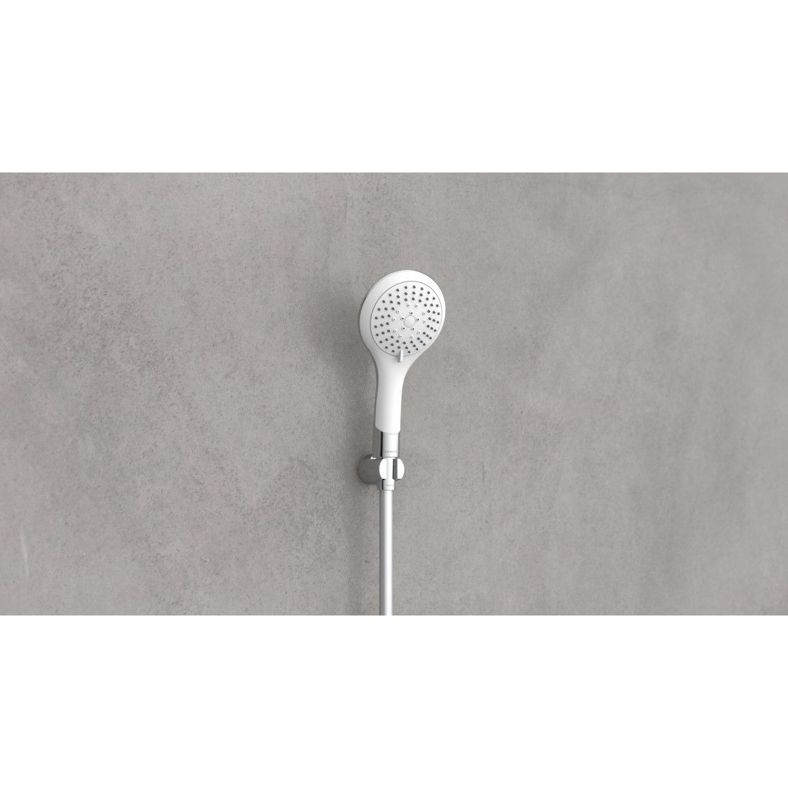 60766 BROADWAY Hand shower, chrome/white vue 2