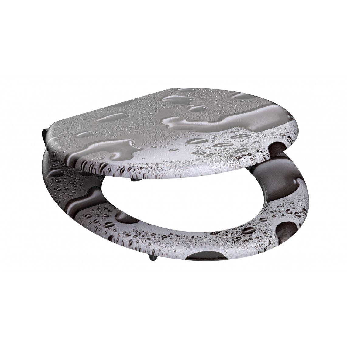 80123 MDF WC-zitting GREY STEEL, met valrem vue 3