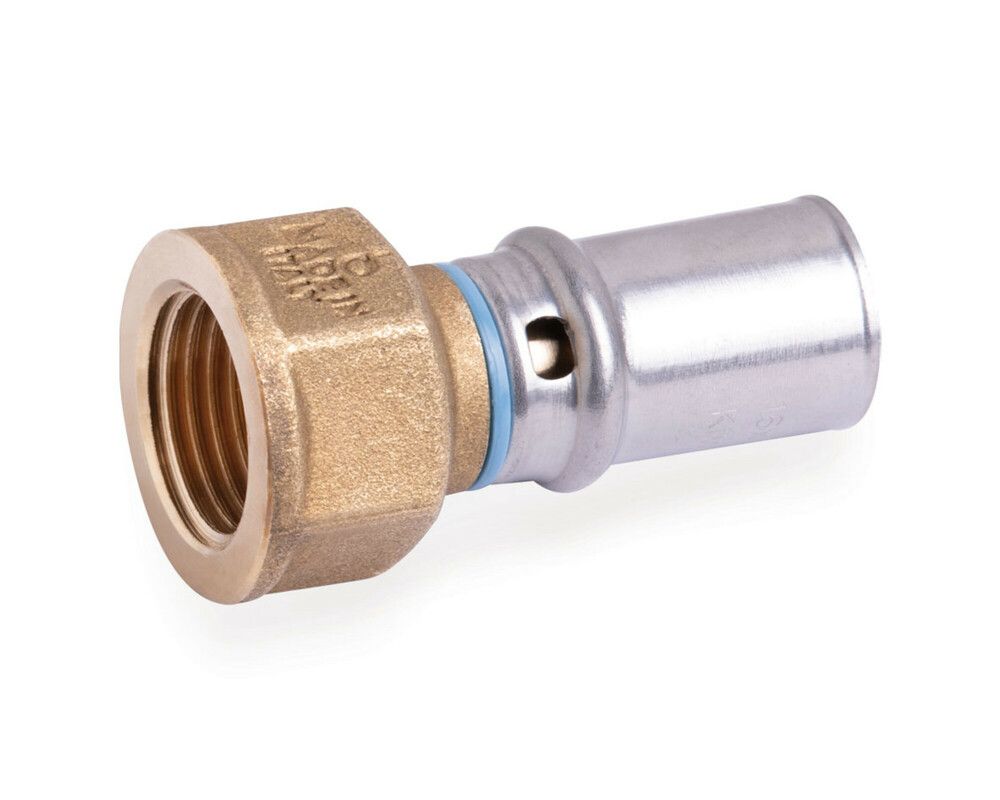 Systempex Raccord Droit Tube Alu Raccord À Sertir 26-4/4F