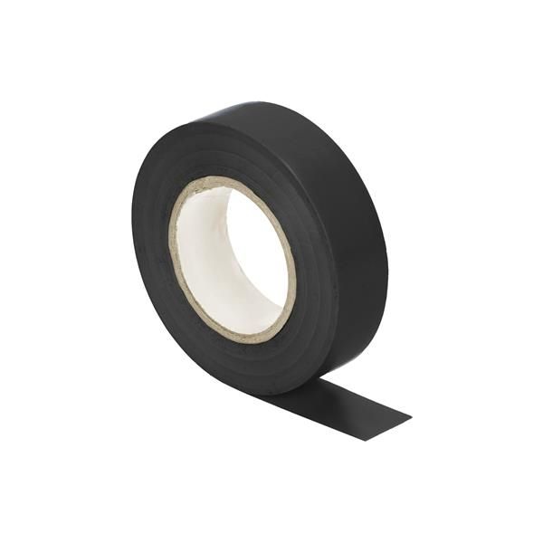 Ruban isolant, ignifuge, Noir 19mm de large, 0,13mm d'épaisseur, 20m de long