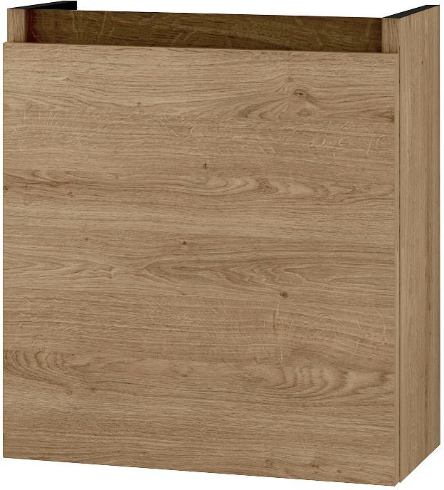 ONDERBOUW HANDENWASSER FORM MINI 40CM OMKEERBAAR EIK NATUUR vue 1