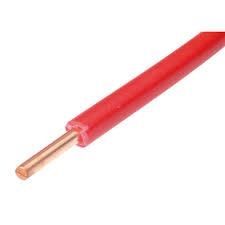 Vob 1.5 Rouge (H07V-U) en rouleau de 100m classe CPR: ECA