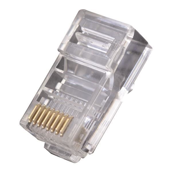 Connecteur UTP cat5E non blindé RJ45 8P / 8C