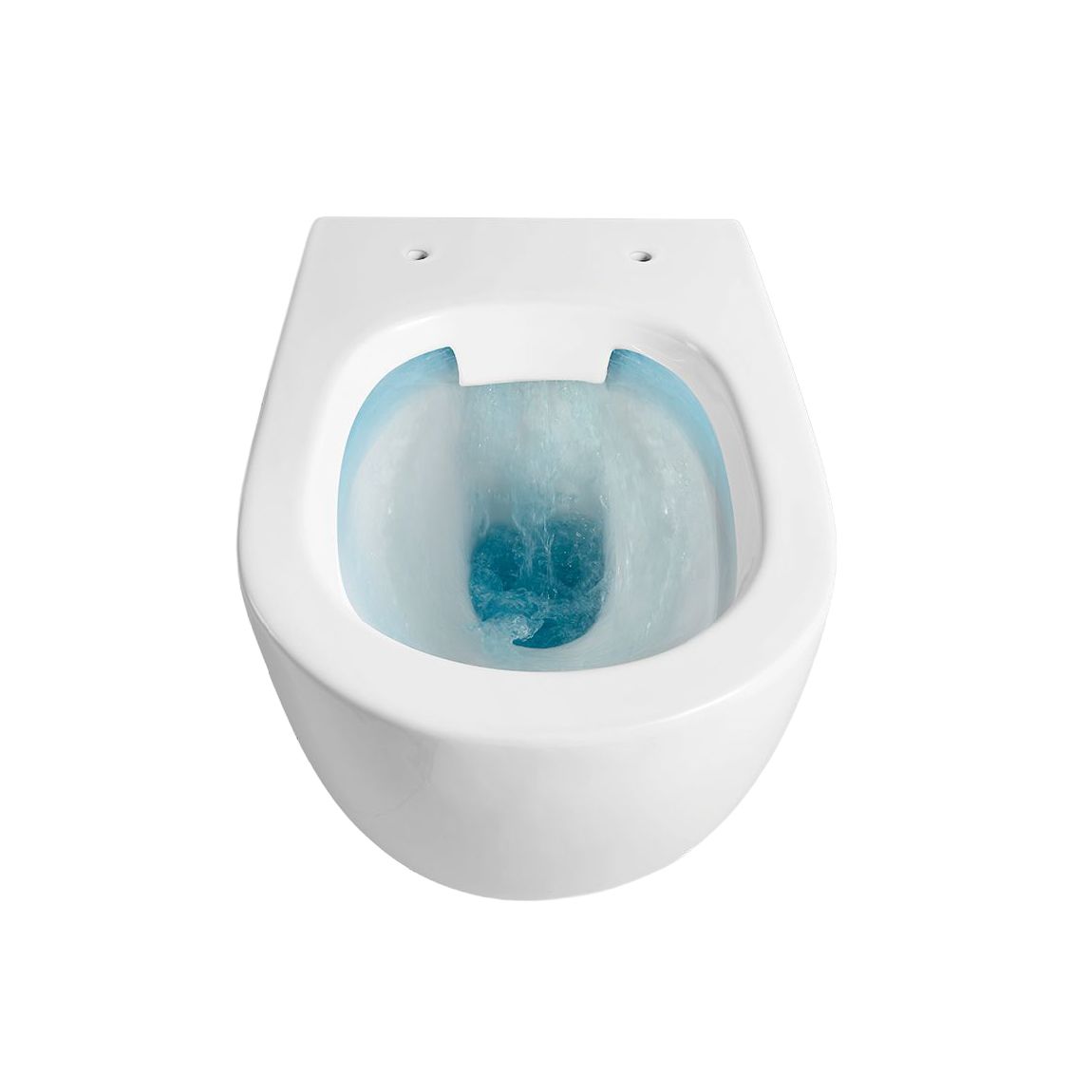 ALONI ECO WC SUSPENDU – SANS BRIDE – AVEC ABATTANT – DUROPLAST – SOFT CLOSE – QUICK RELEASE – COMPACT 49 CM – 36X36X49 CM – BLANC BRILLANT vue 4