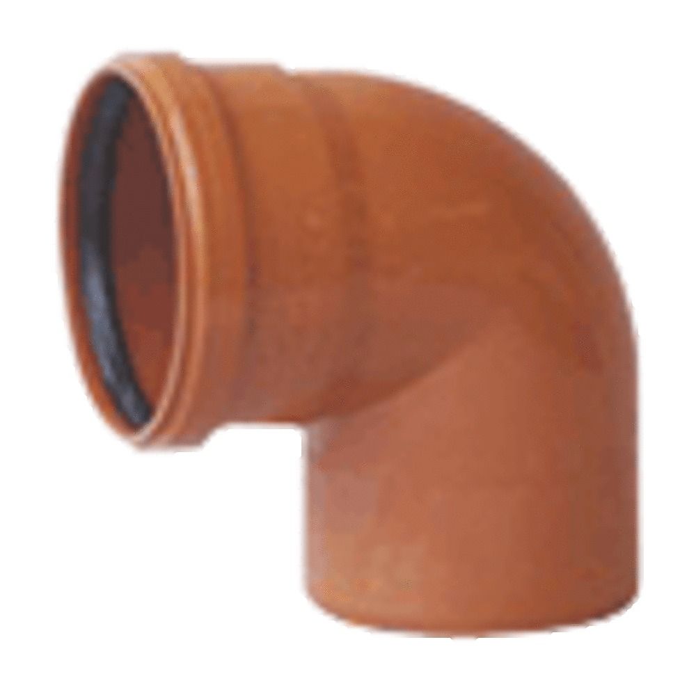 Kabelwerk Eupen Eucarigid-re SN4 Accessoires Égout PVC Coude 87° D 125 MM Brun