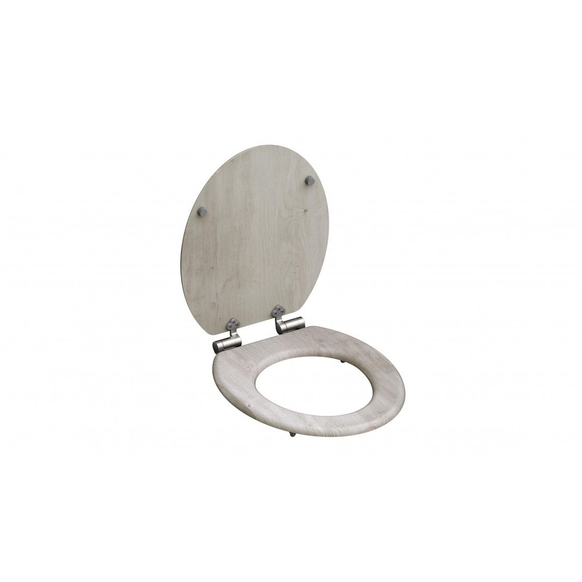 80192 MDF WC-zitting LIGHT WOOD, met valrem vue 3
