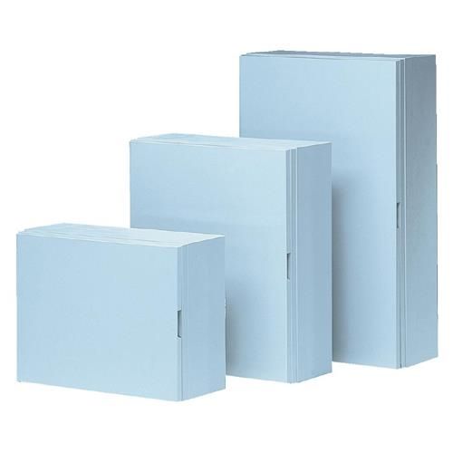Coffret Fix-O-rail standard apparent 2 rangées 28 modules avec porte pleine