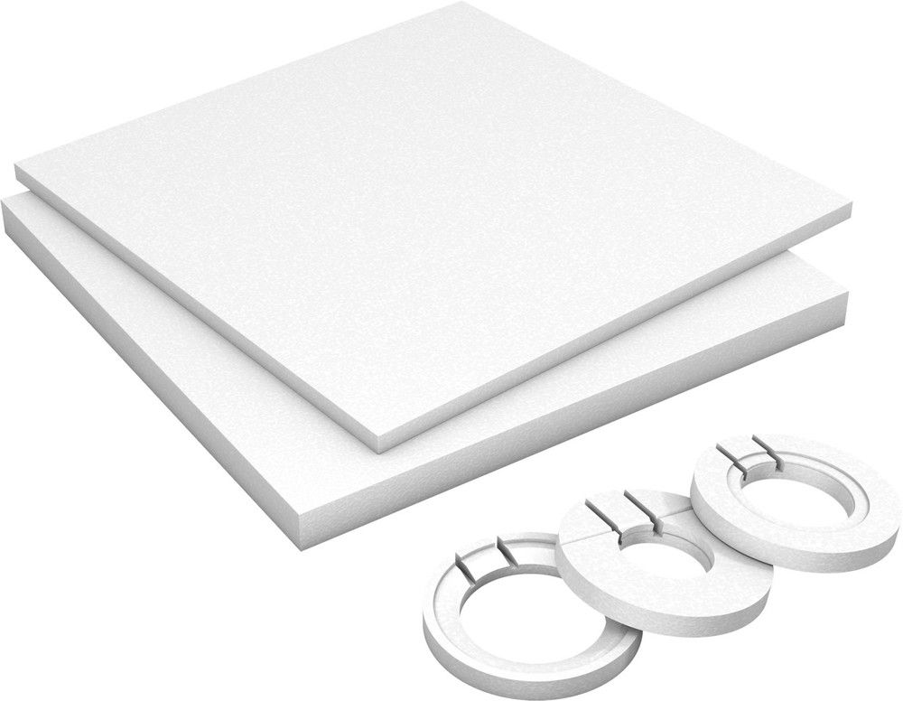 Wedi Fundo Kit DE Rehausse 900×900×90MM Pour Receveurs DE Douche Avec Écoulement