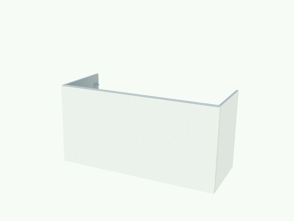 Intro Now 45 Sous-meuble B800XD455XH500MM 1TIROIR Blanc