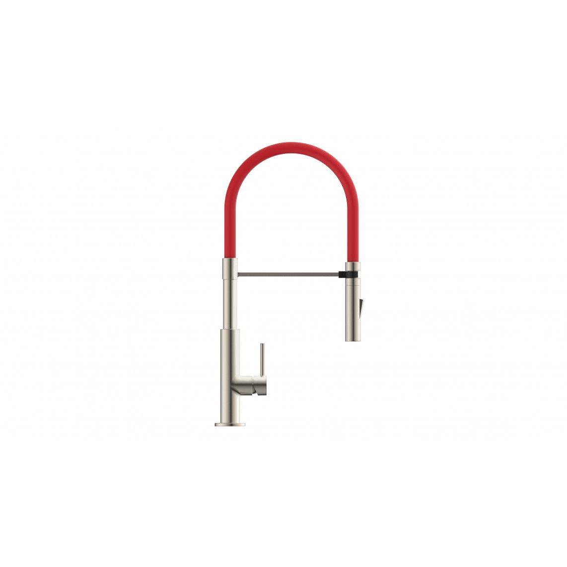 23138 DESIGN Keukenkraan, RVS look/zwart, RVS look/rood, RVS look/grijs vue 7