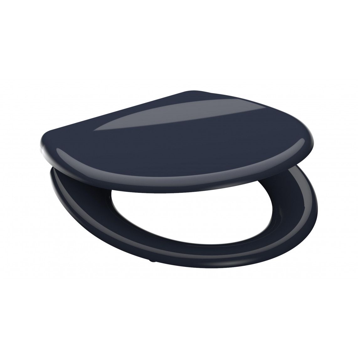 82304 Duroplast WC-zitting ANTHRAZIT, met valrem en afneembaar vue 3