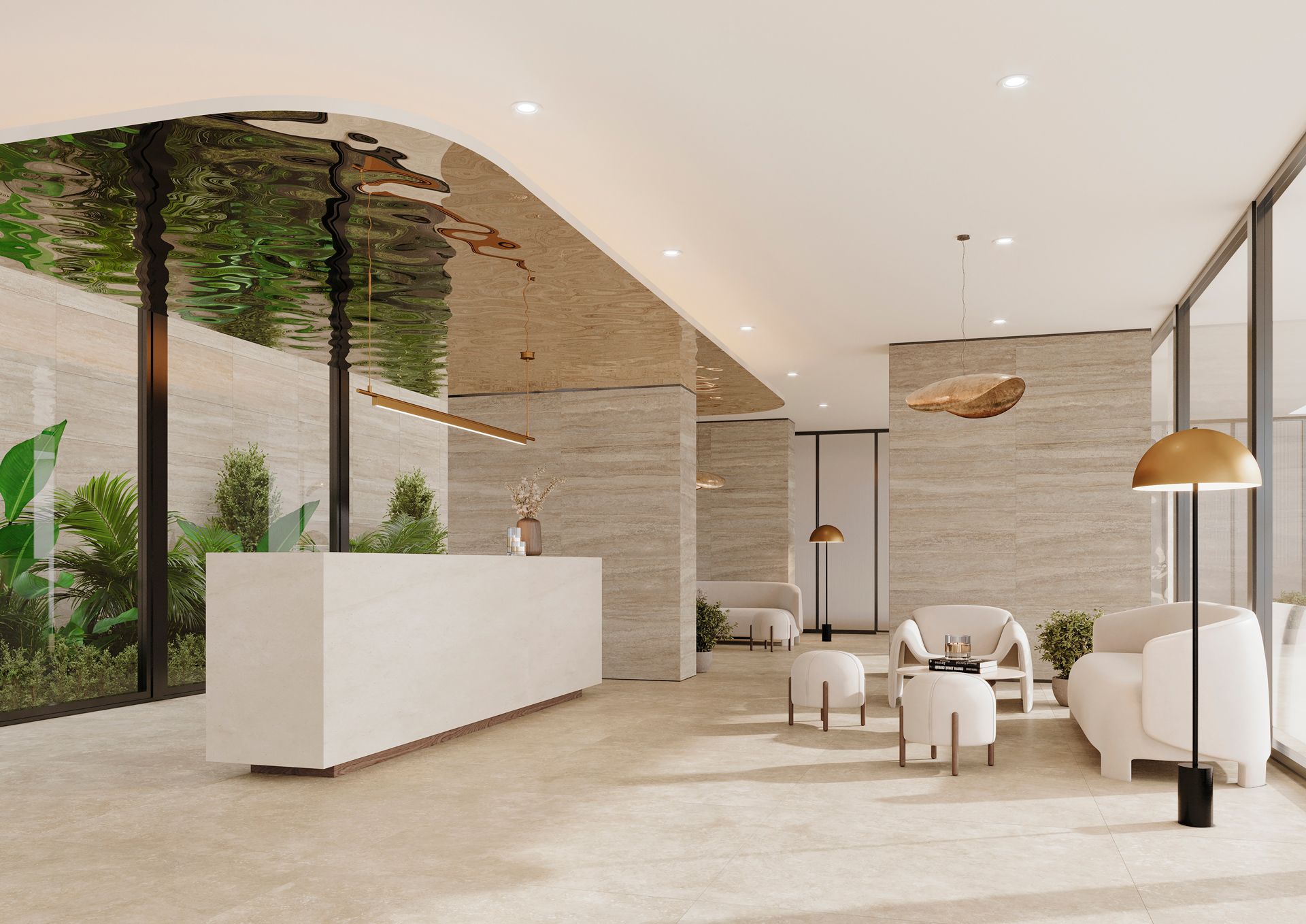 TRAVERTINO NOCE 60X120 REC vue 2