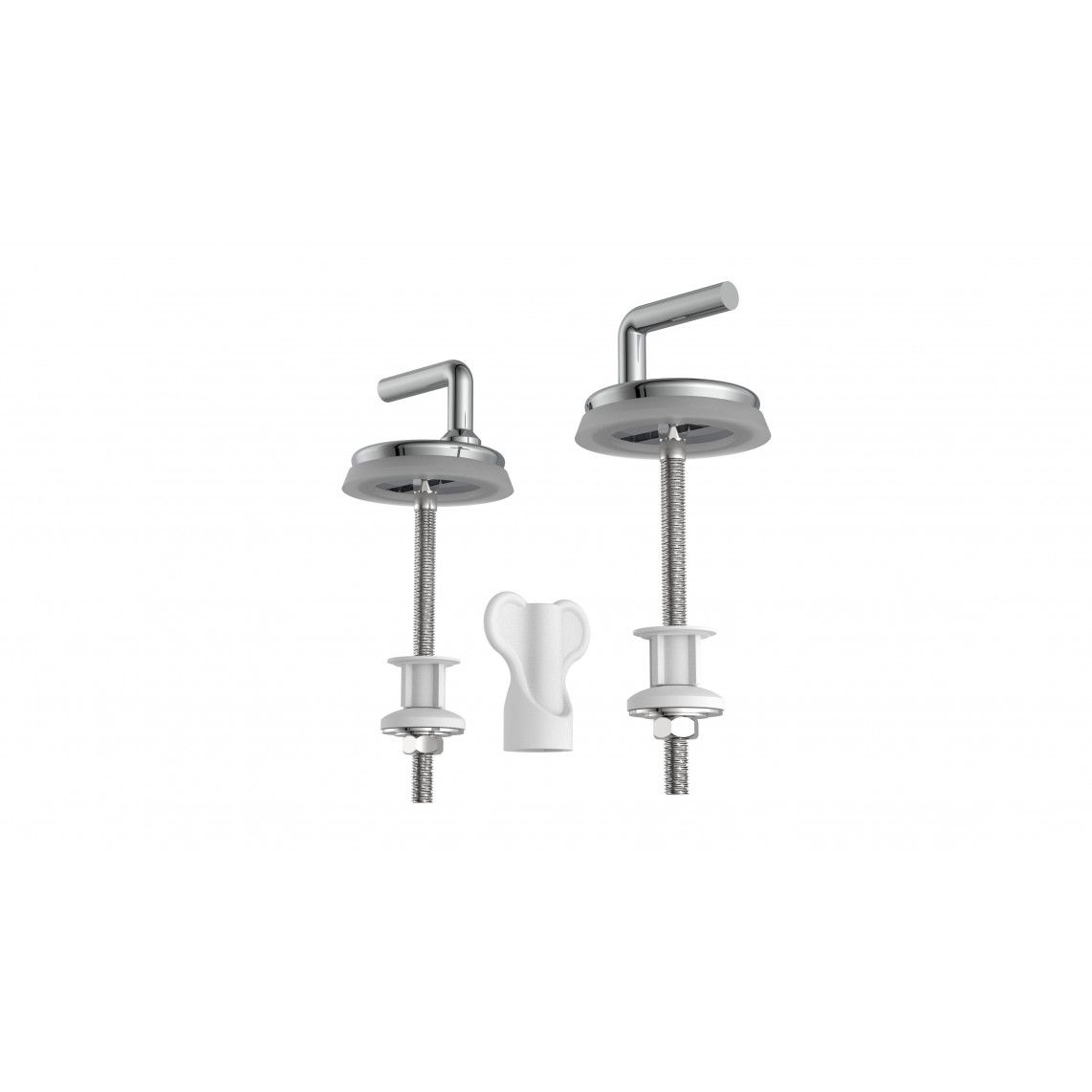 988291113 Stainless steel toilet seat fixing, 50 mm, pairs, high quality vue 2