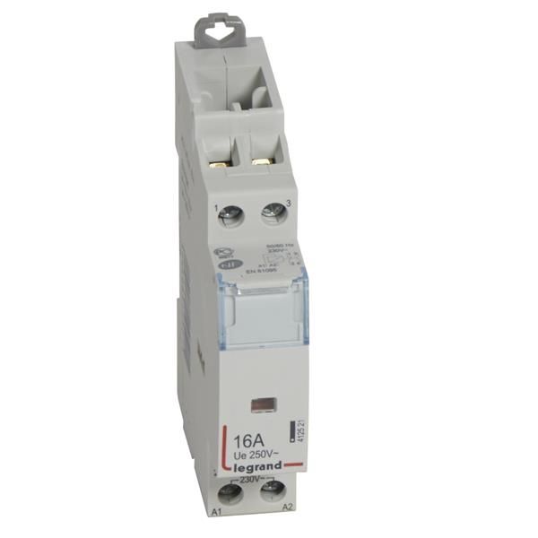 CX³ contacteur de puissance 230V - 2 pôles - 16A 250V - NO + NF - 1 module