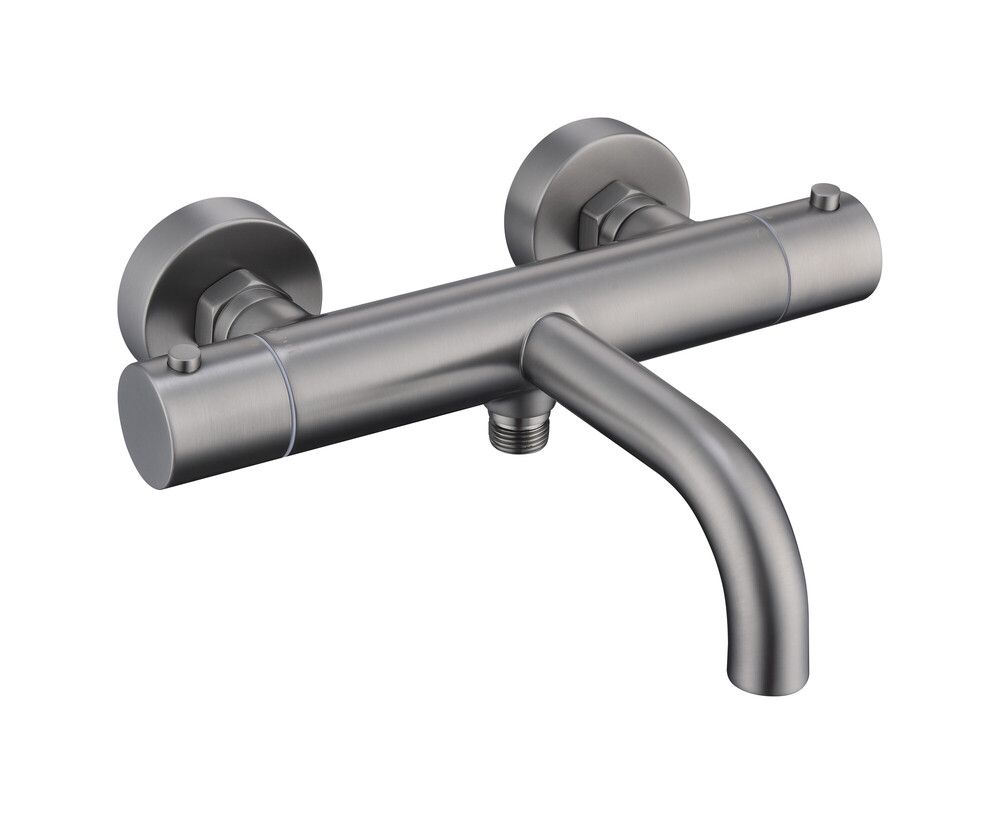 GO Van Marcke Verona Mitigeur Bain/douche Thermostatique Métal Brossé