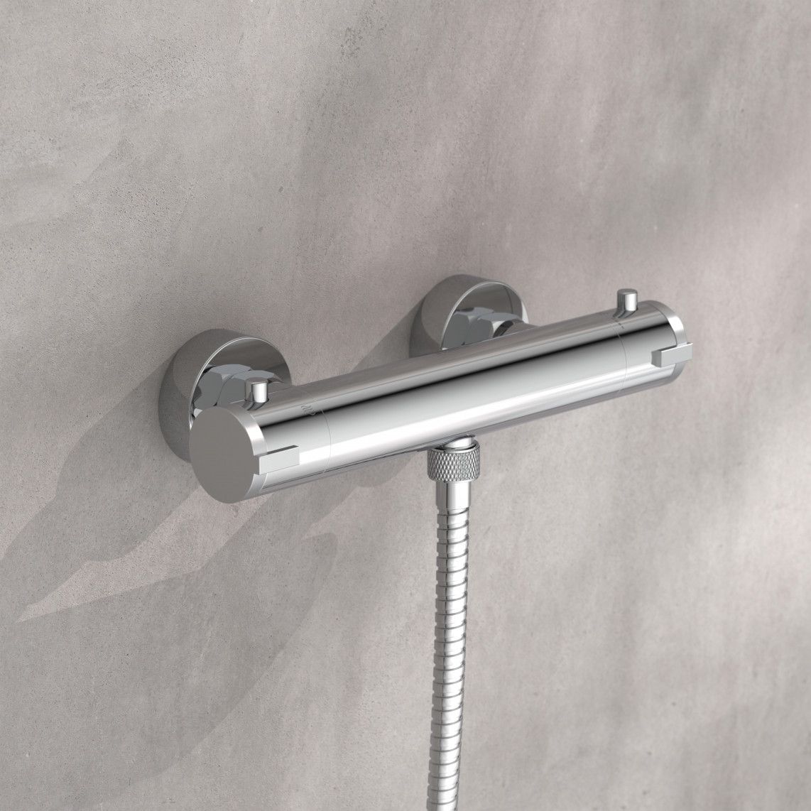 52521NL LONDON Thermostatic shower mixer, chrome vue 6