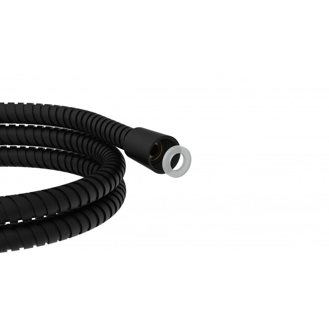 JM150MKCRPLUS-B Doucheslang 150 cm, RVS, mat zwart vue 6