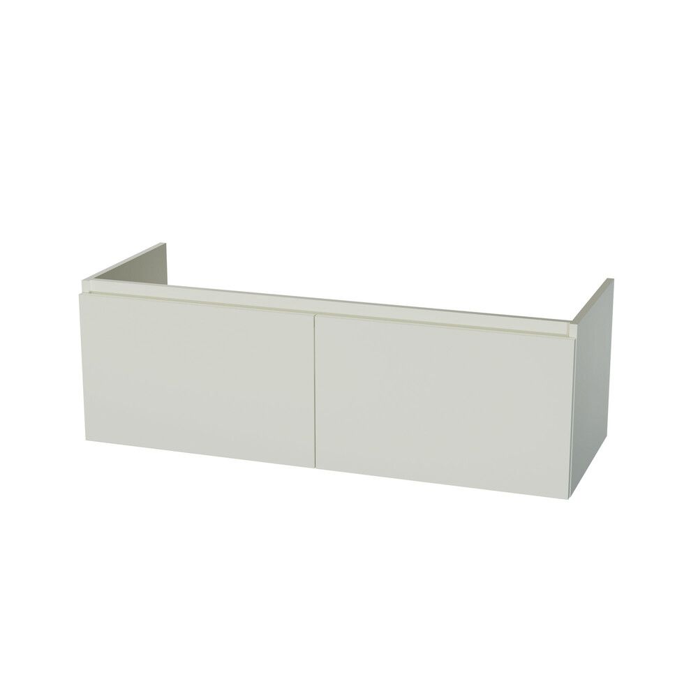 Intro Stella Sous-meuble B1200XH400XD495MM 2PORTES Blanc
