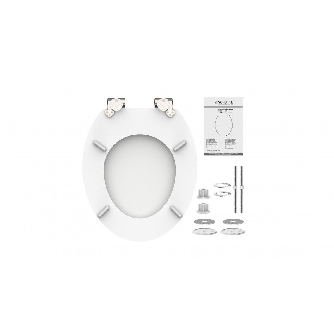 80101 MDF WC-zitting SPIRIT WHITE, met valrem vue 7