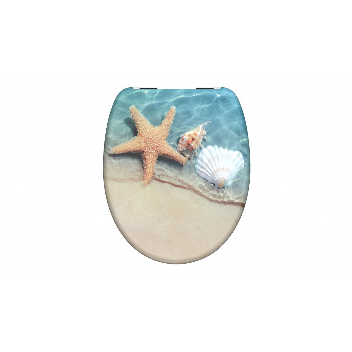82196 Duroplast WC-zitting BEACH, met valrem vue 5