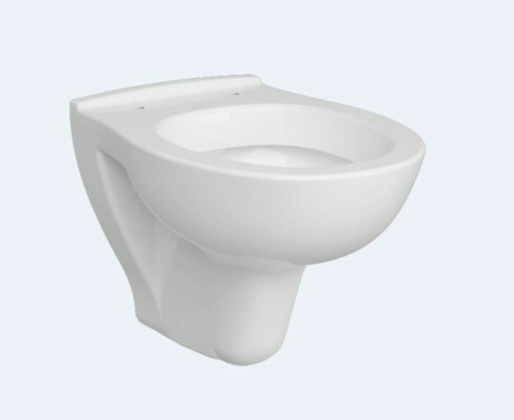 Intro Star+ Cuvette Suspendue Courte 480 MM Porcelain Blanche