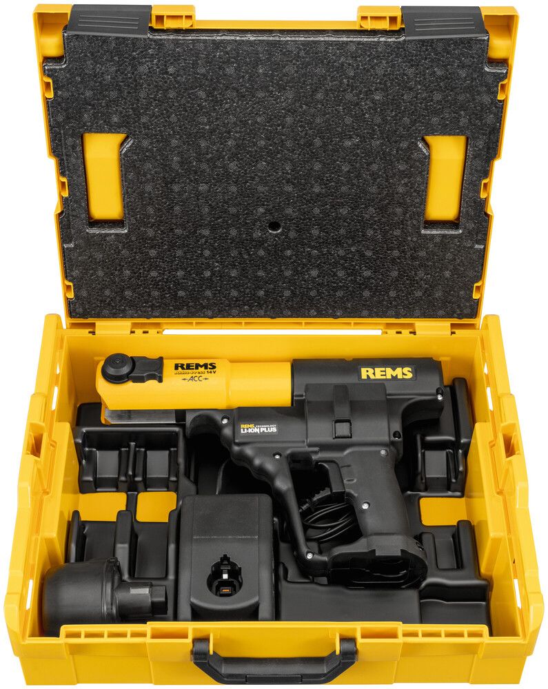 Rems Akku-press Acc Basic-pack EN L-boxx