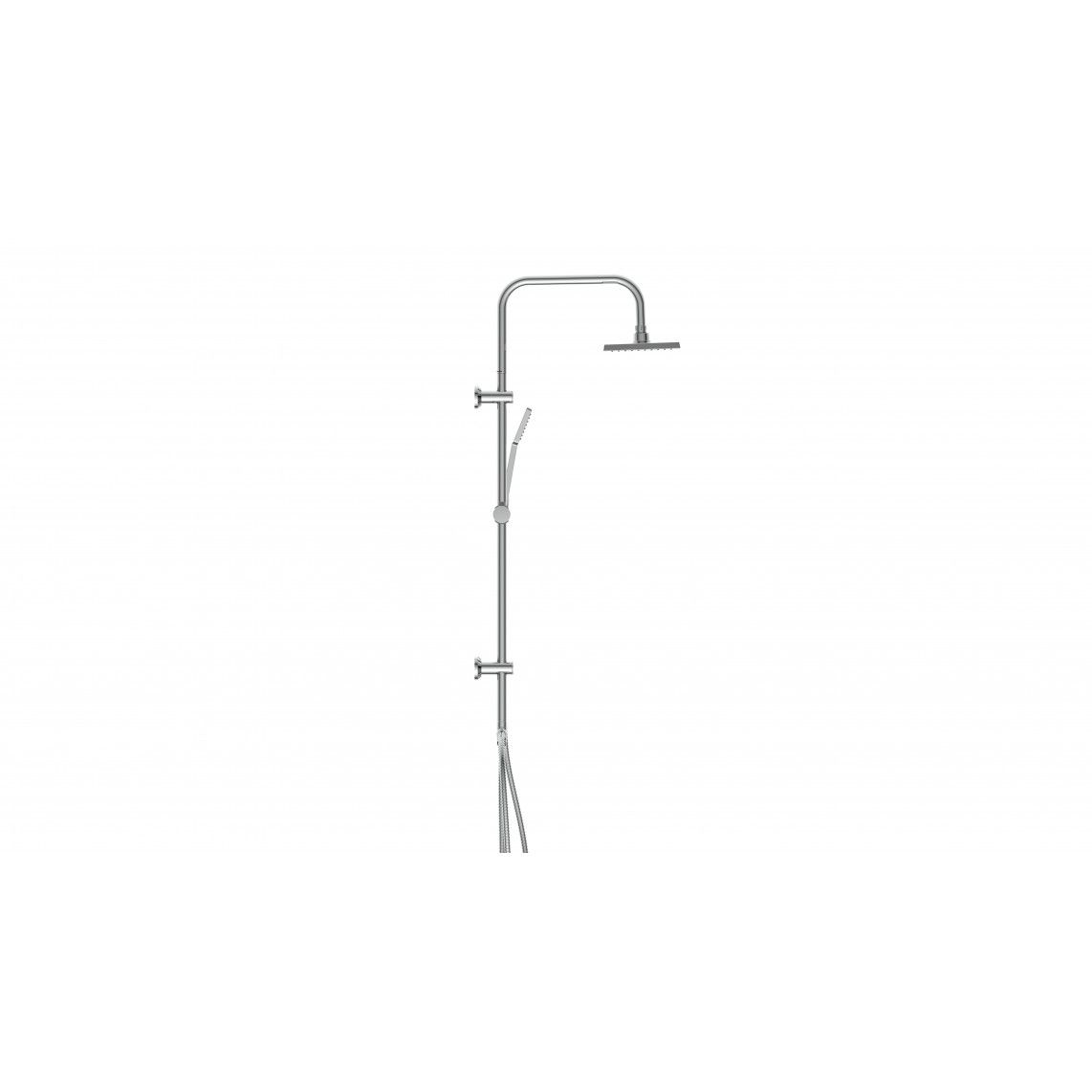 DX12004 EASY ENERGY Regendouche set, chroom vue 3
