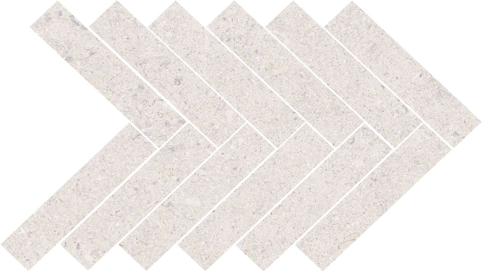 MOSAICO CALCARE WHITE 39X22 SP