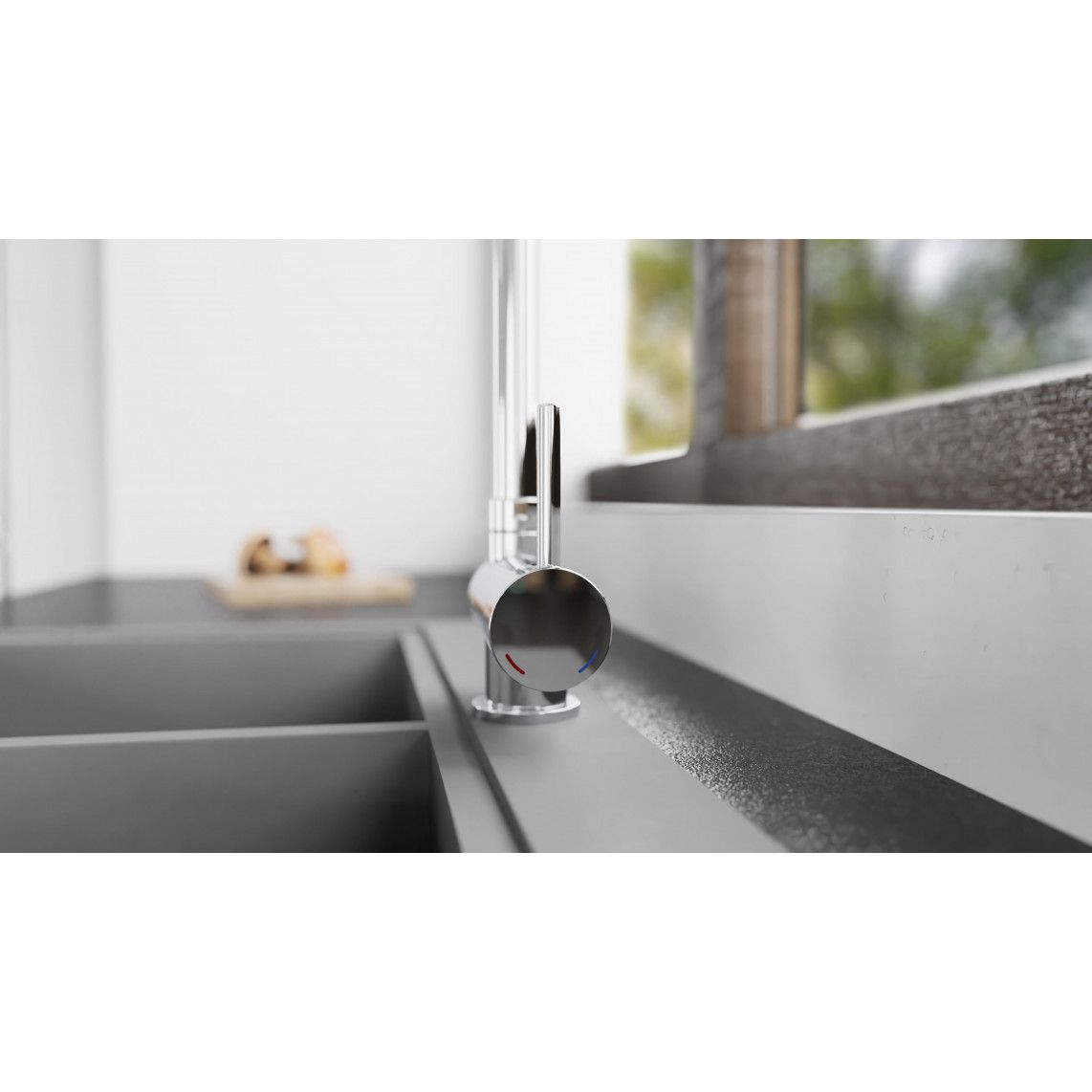 24550 WINDOW Sink mixer, chrome vue 9