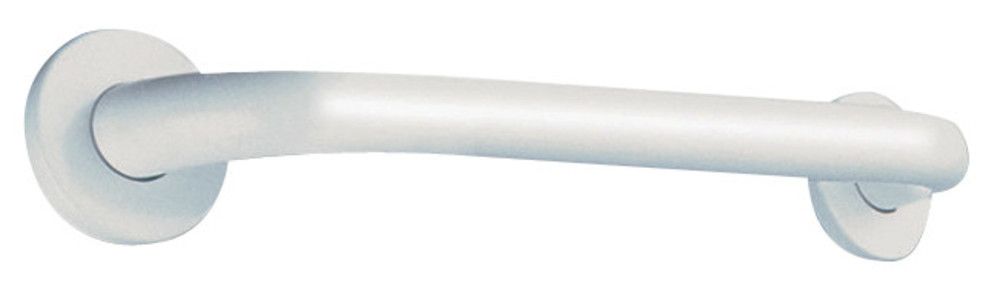 Delabie Barre DE Relèvement INOX Époxy Blanc Fixations Invisibles D32MM L300MM