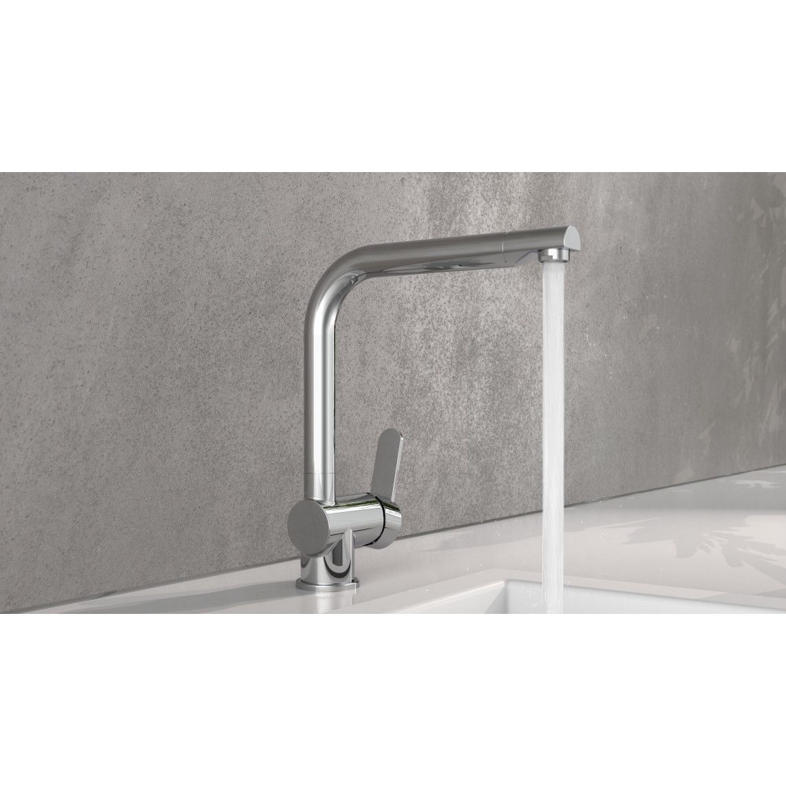79816 RIO Sink mixer, chrome vue 4