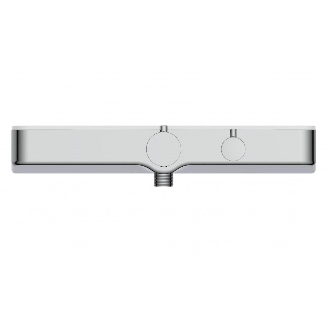 60535 OCEAN Thermostatische douchekraan, chroom/wit, met planchet vue 4