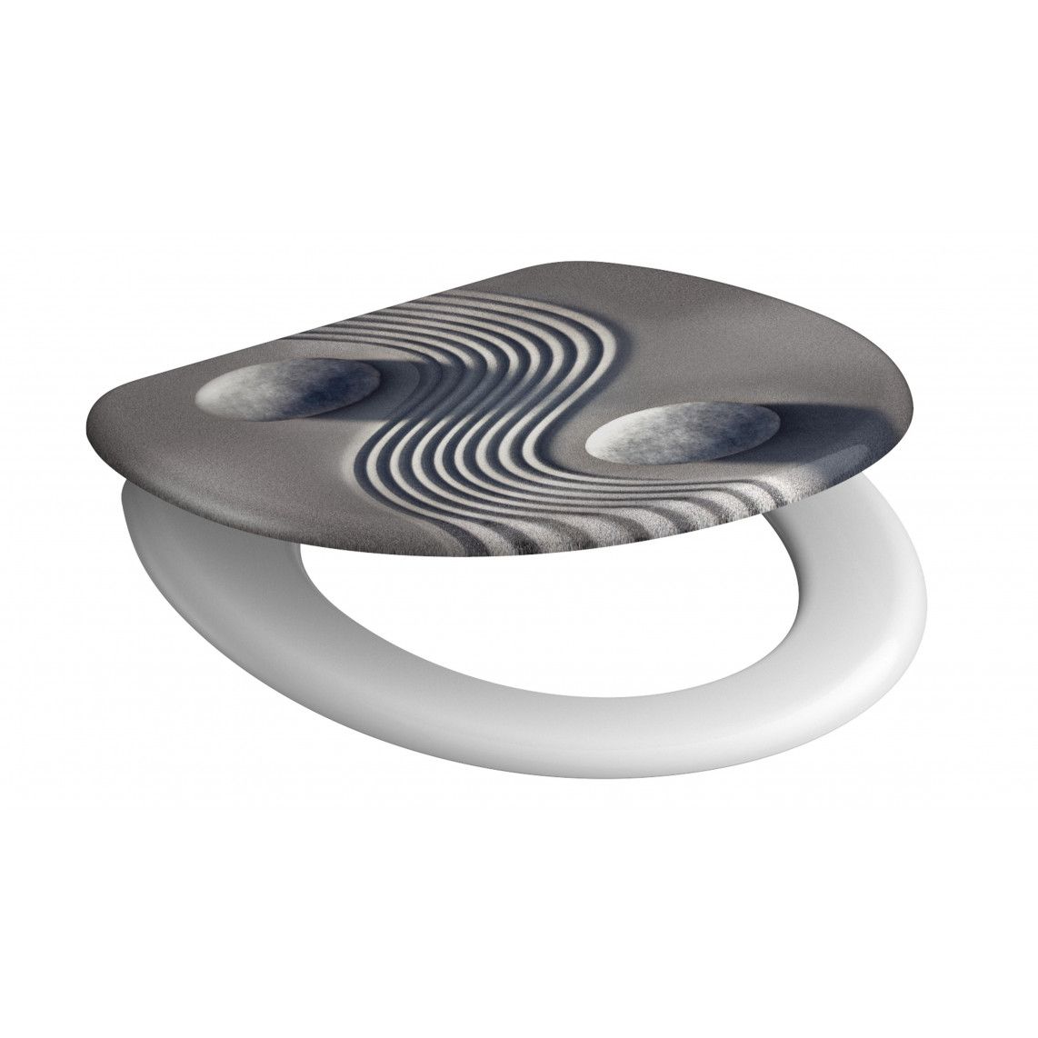 82152 Duroplast WC-zitting YINGundYANG, met valrem vue 3