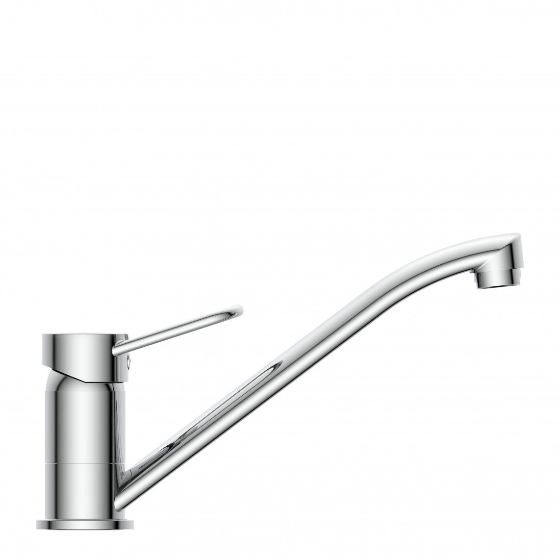 75208 BIRTE Keukenkraan, chroom vue 4