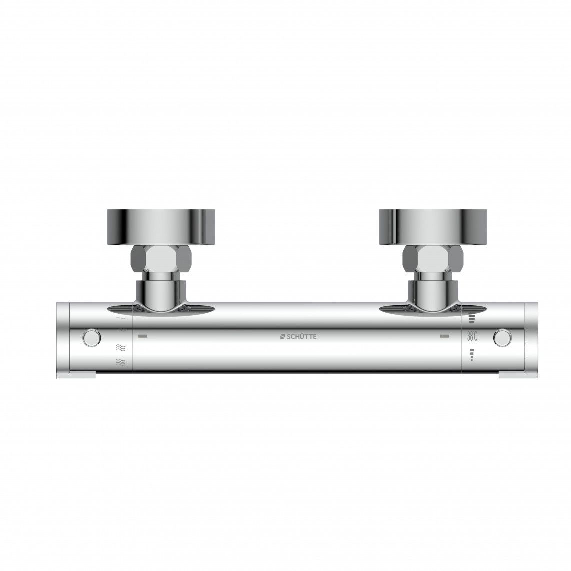 52521NL LONDON Thermostatic shower mixer, chrome vue 5