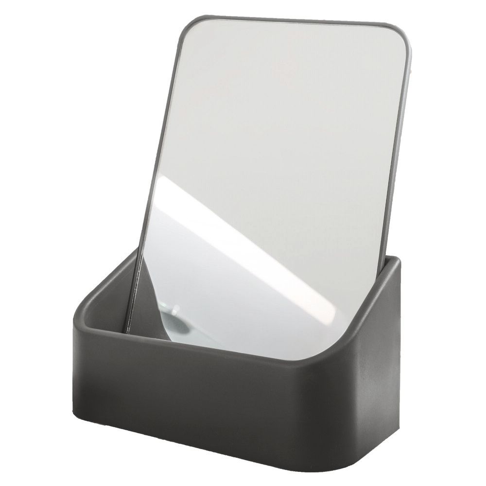 Arblu Tulip Miroir Avec Porte-bijoux Gris Clair