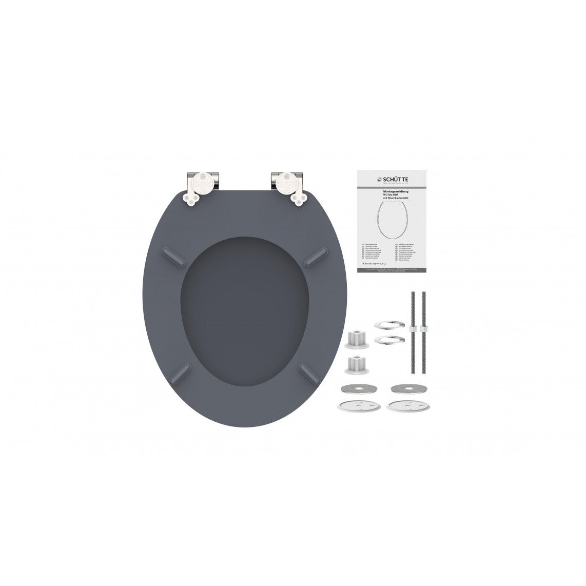 80104 MDF WC-zitting SPIRIT ANTHRAZIT, met valrem vue 7