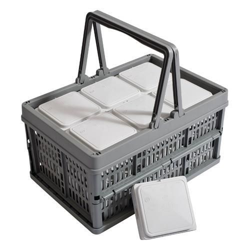 Flex-o-Box JB6 in the box 40 x boîtes de dérivation 6mm² dans un panier