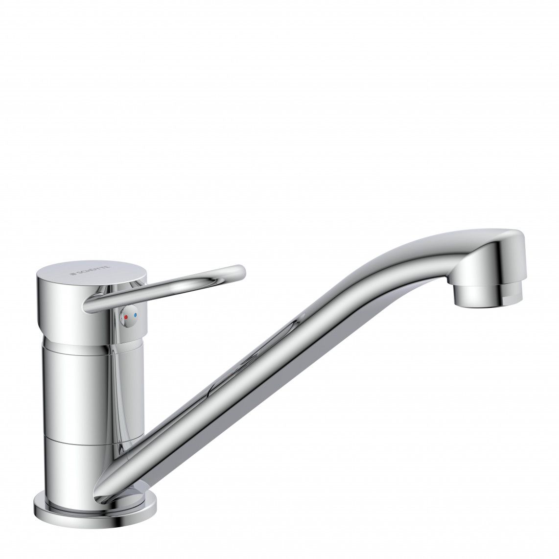 75208 BIRTE Keukenkraan, chroom vue 2