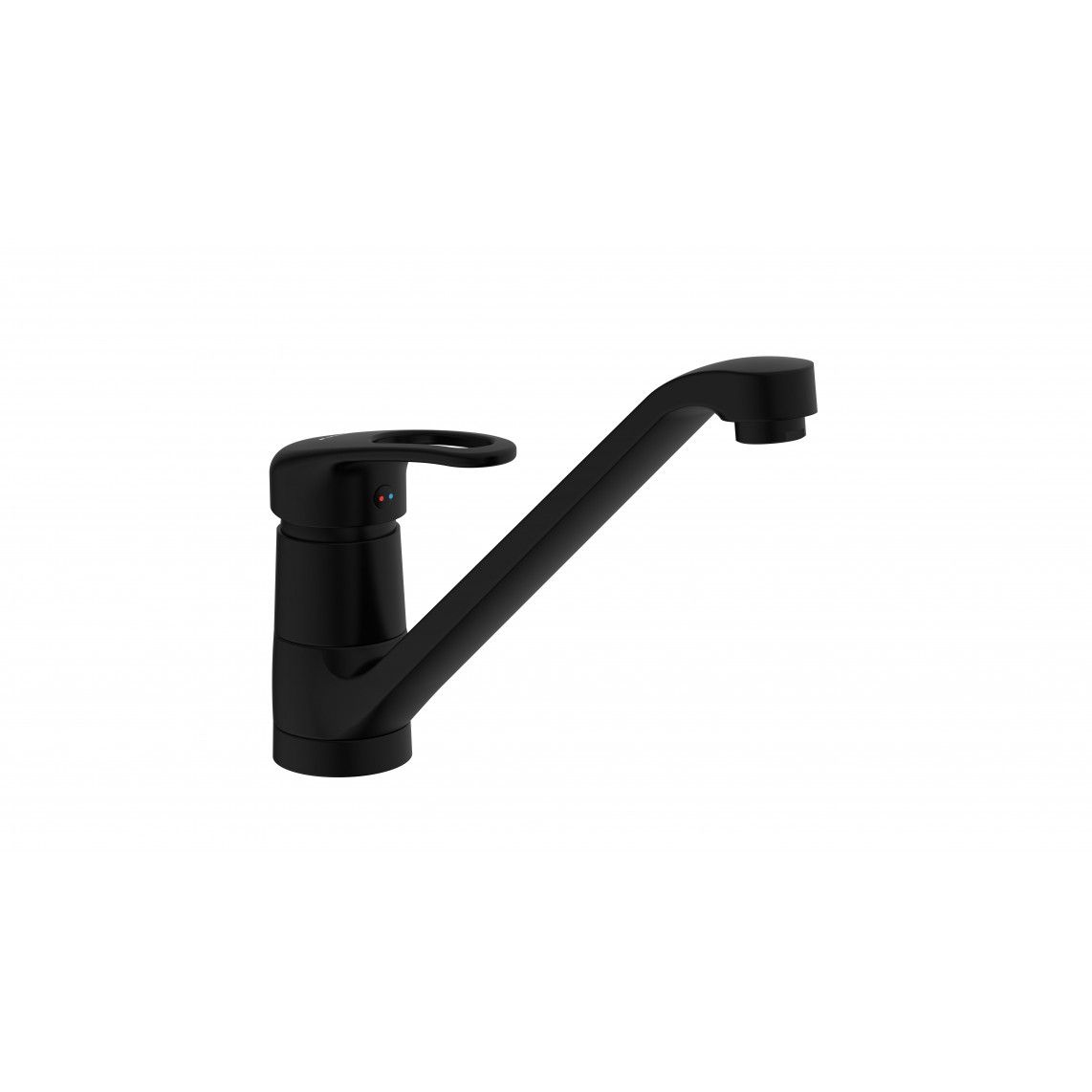 77266 GRANDE Sink mixer, black matt vue 2