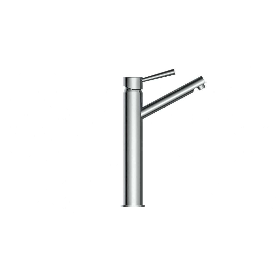 79111 CORNWALL Wash basin mixer, chrome, with high body vue 2