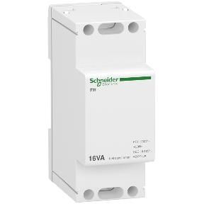 Transformateur de sonnerie modulaire iTR - 230V 50 - 60Hz - sortie 8 - 12V - 16VA