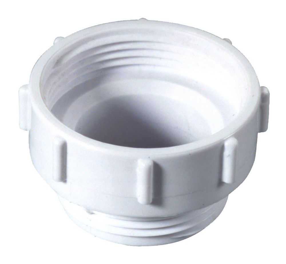 Mc Alpine réduction avec joint en caoutchouc 2"Fx5/4"M PP blanc
