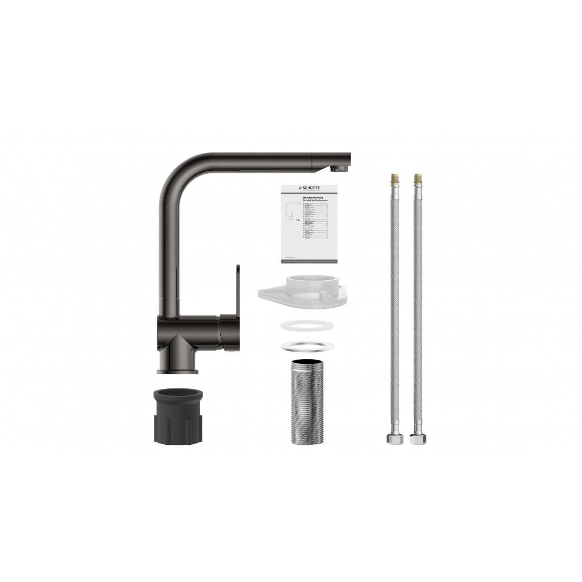 79836 RIO Sink mixer, graphite glossy vue 3