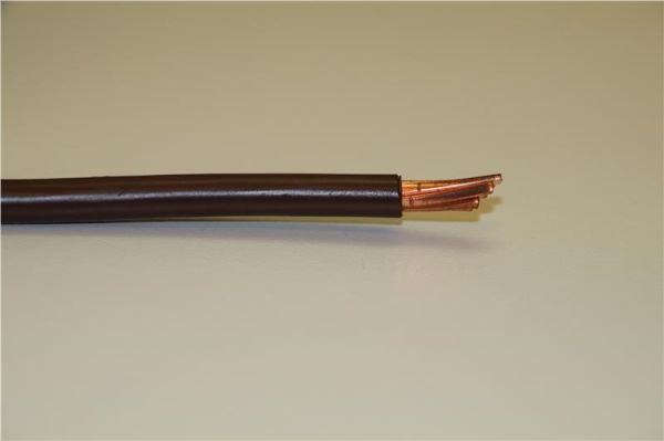 Vob 10 Brun (H07V-R) en rouleau de 100m classe CPR: ECA